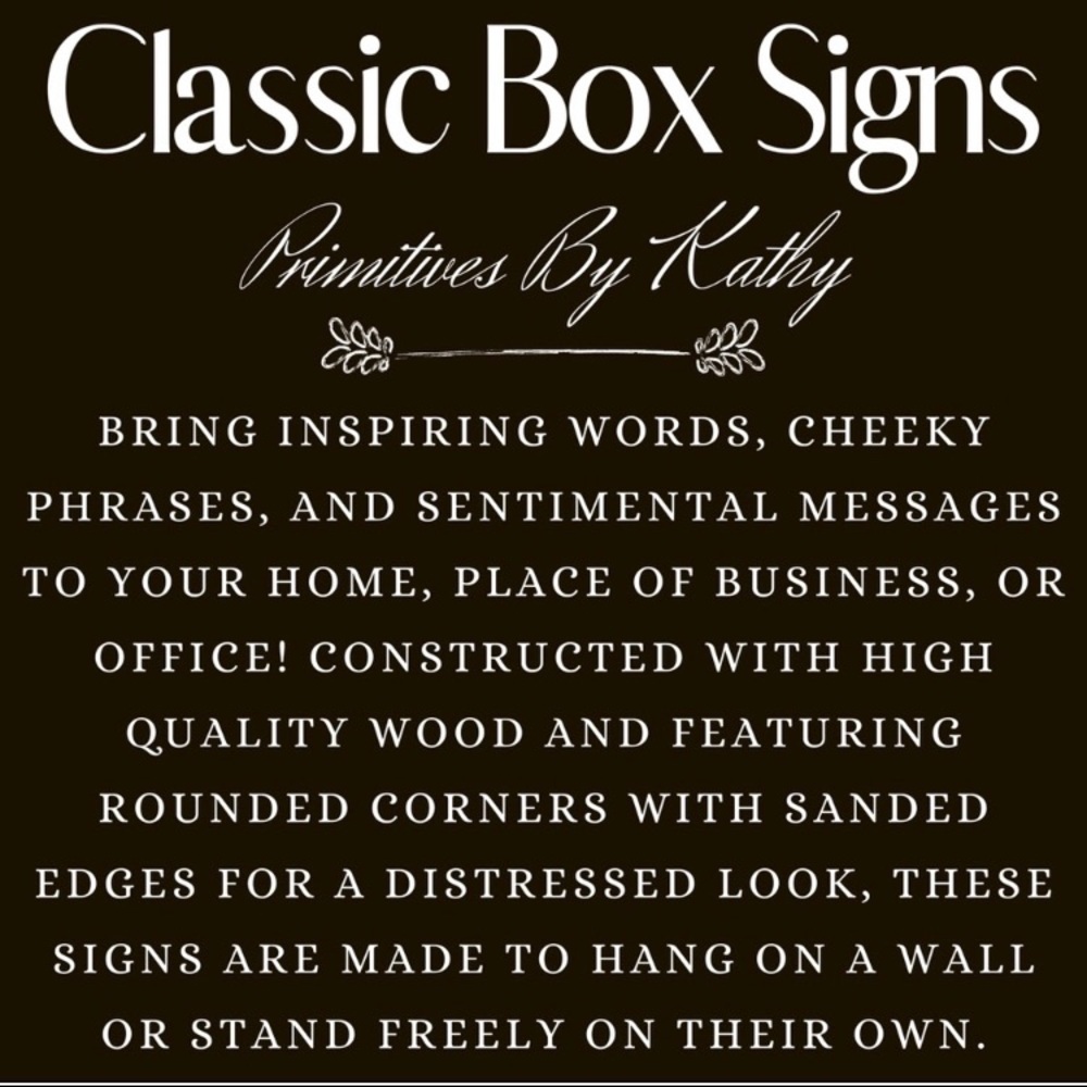 π5/$15π Wooden Box Sign Laundry Cycle 6"x 6" - Picture 3 of 3